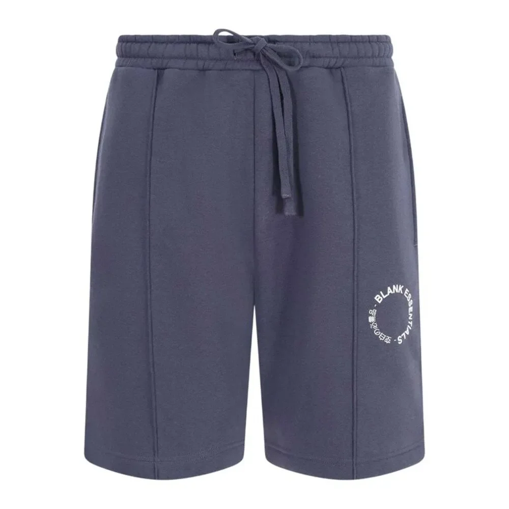 Blank Essentials Mens Fleece Circle Sweat Shorts / Thunder Grey
